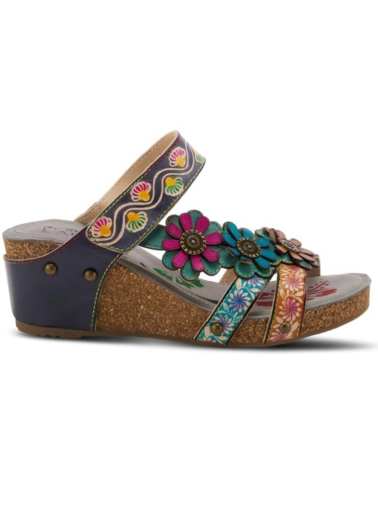 L'artiste Shoes - L'artiste Spring Step Floral Embellished Sandals